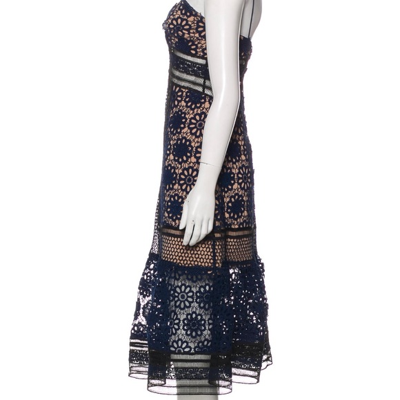 Self Portrait dress, size S, worn once, in perfect condition. - Picture 3 of 3